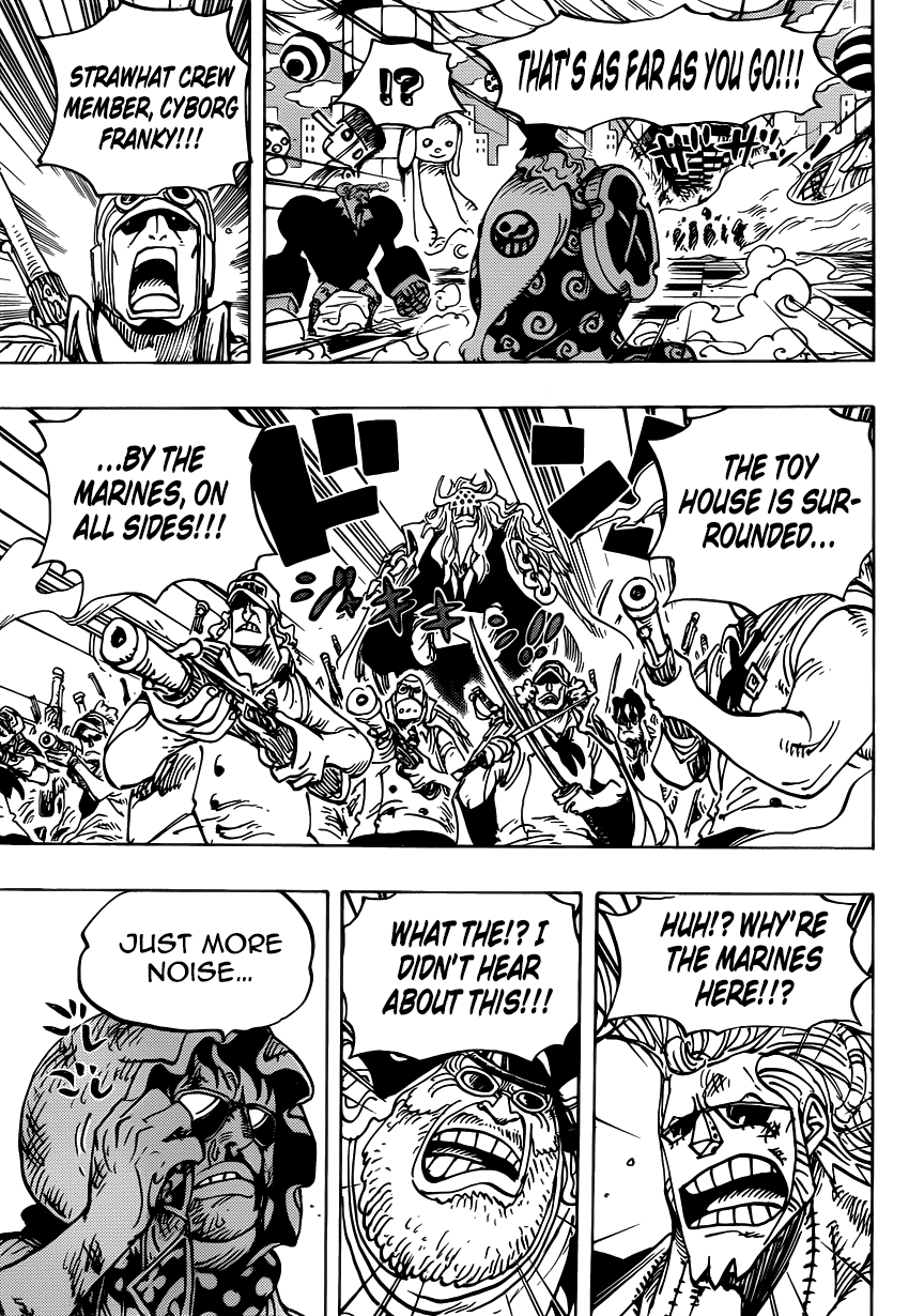 One Piece, Chapter 735 image 14